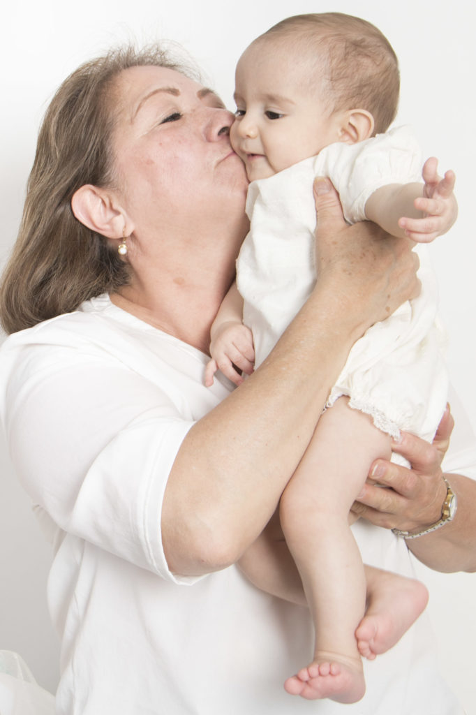 Sesión fotográfica profesional para abuelos