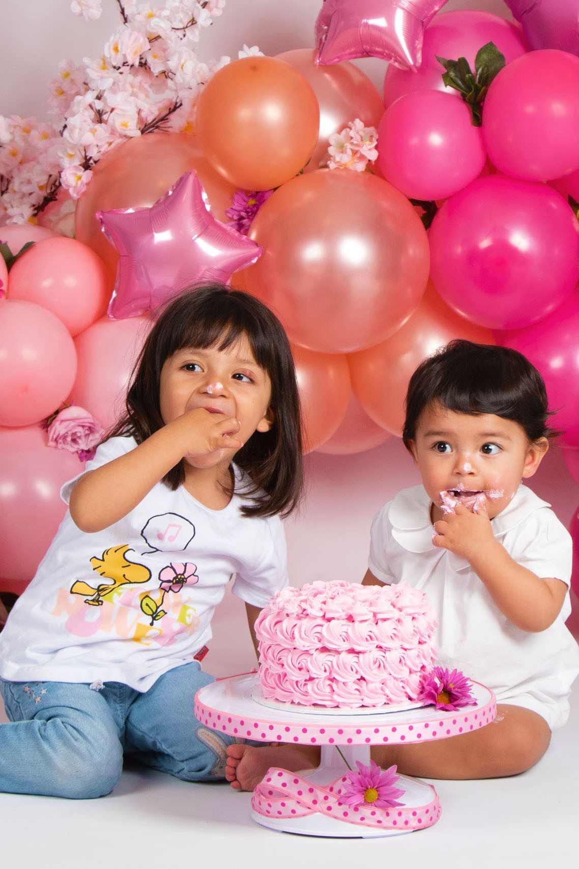 Sesión fotográfica profesional de cumpleaños infantil