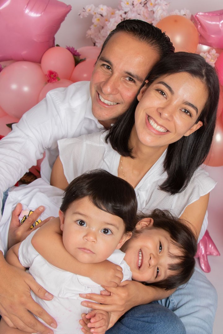 Sesión fotográfica profesional de cumpleaños infantil