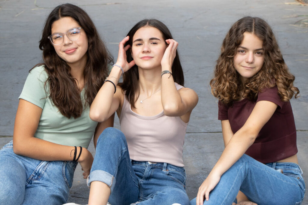 Sesión fotográfica porfesional para jovenes en exterior